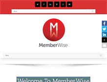 Tablet Screenshot of memberwise.org.uk